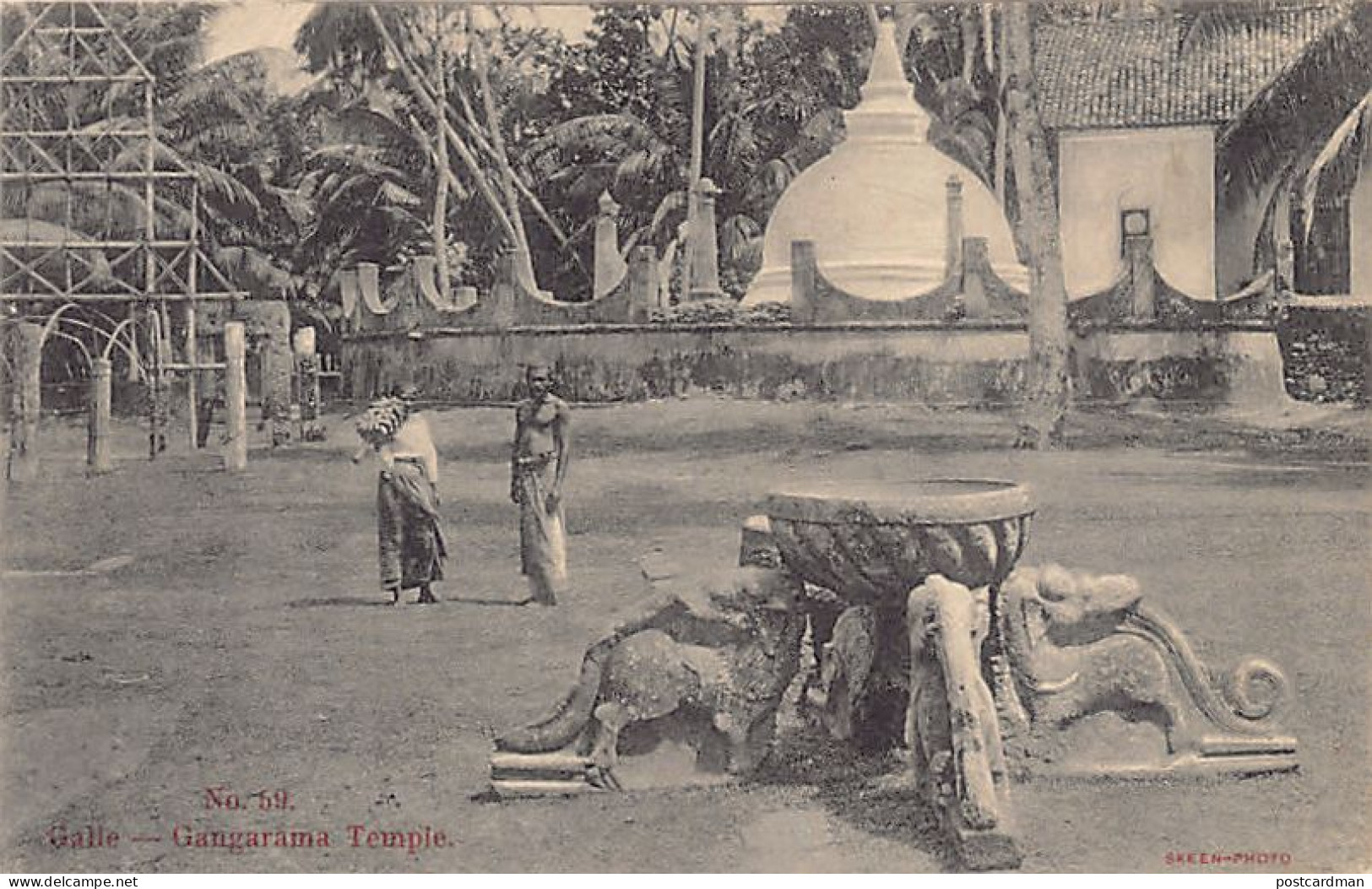 Sri Lanka - GALLE - Gangarama Temple - Publ. Skeen-Photo 59 - Sri Lanka (Ceylon)