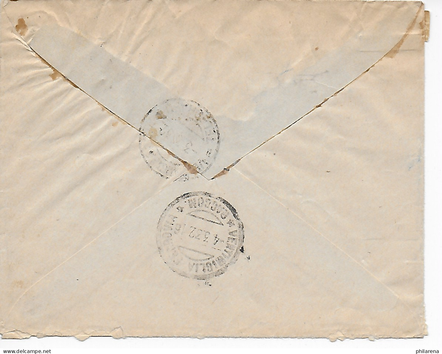 Einschreiben Ventimiglia Nach Paris, Telegram 7F,  1932 - Unclassified