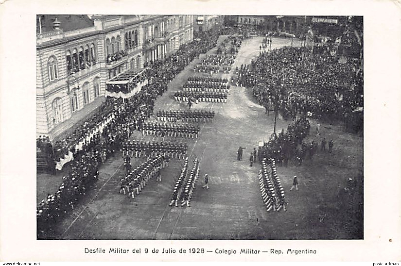 Argentina - BUENOS AIRES - Desfile Militar Del 9 De Julio De 1928 - Colegio Militar - Ed. Talleres Peuser - Argentinië