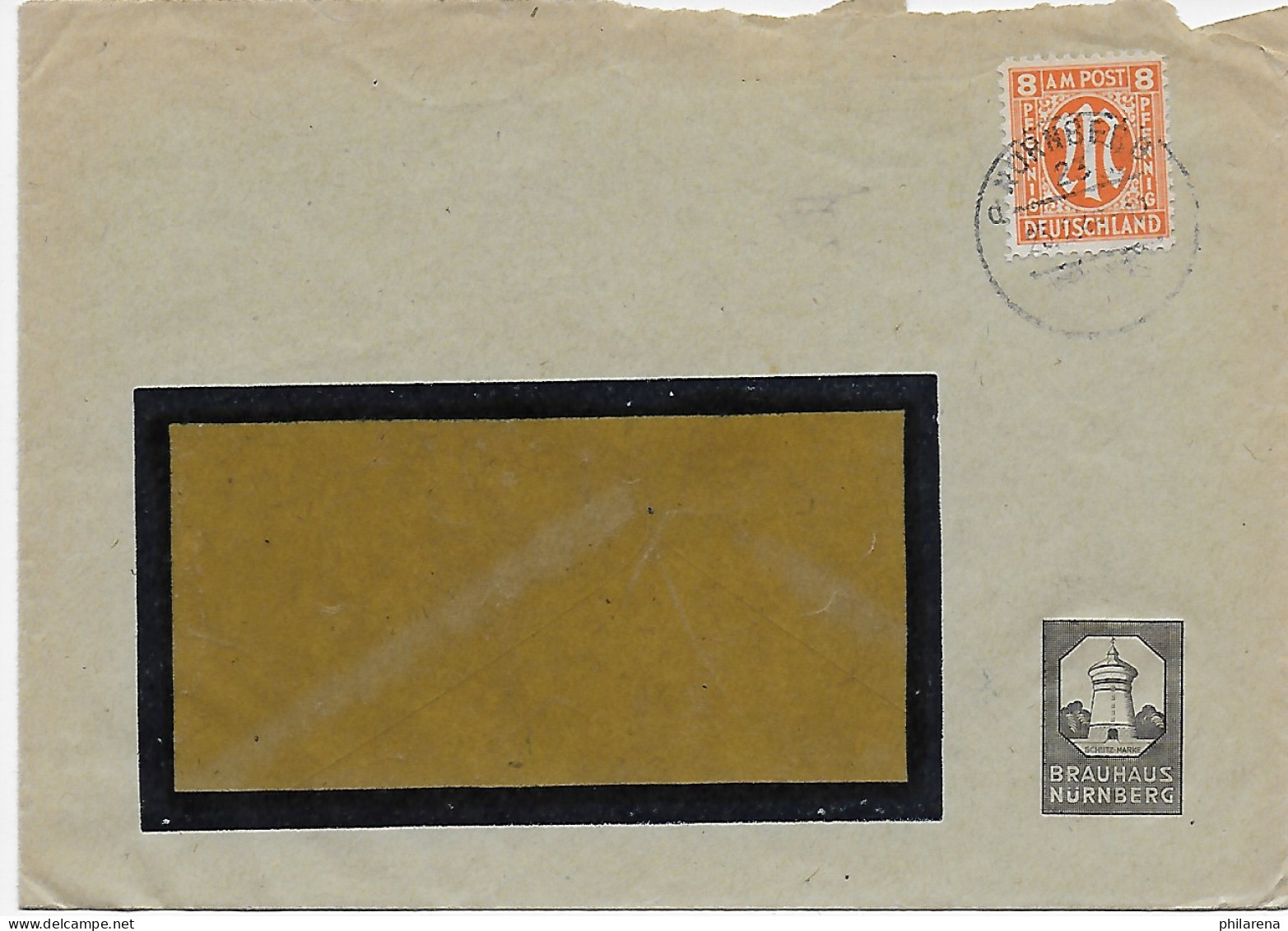 Umschlag: Brauhaus Nürnberg,  - Covers & Documents