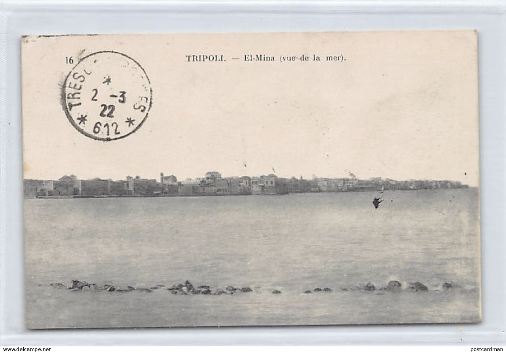 Liban - TRIPOLI - El Mina (vue De La Mer) - Ed. Librairie Syrienne - Joseph Zablith 16 - Libanon
