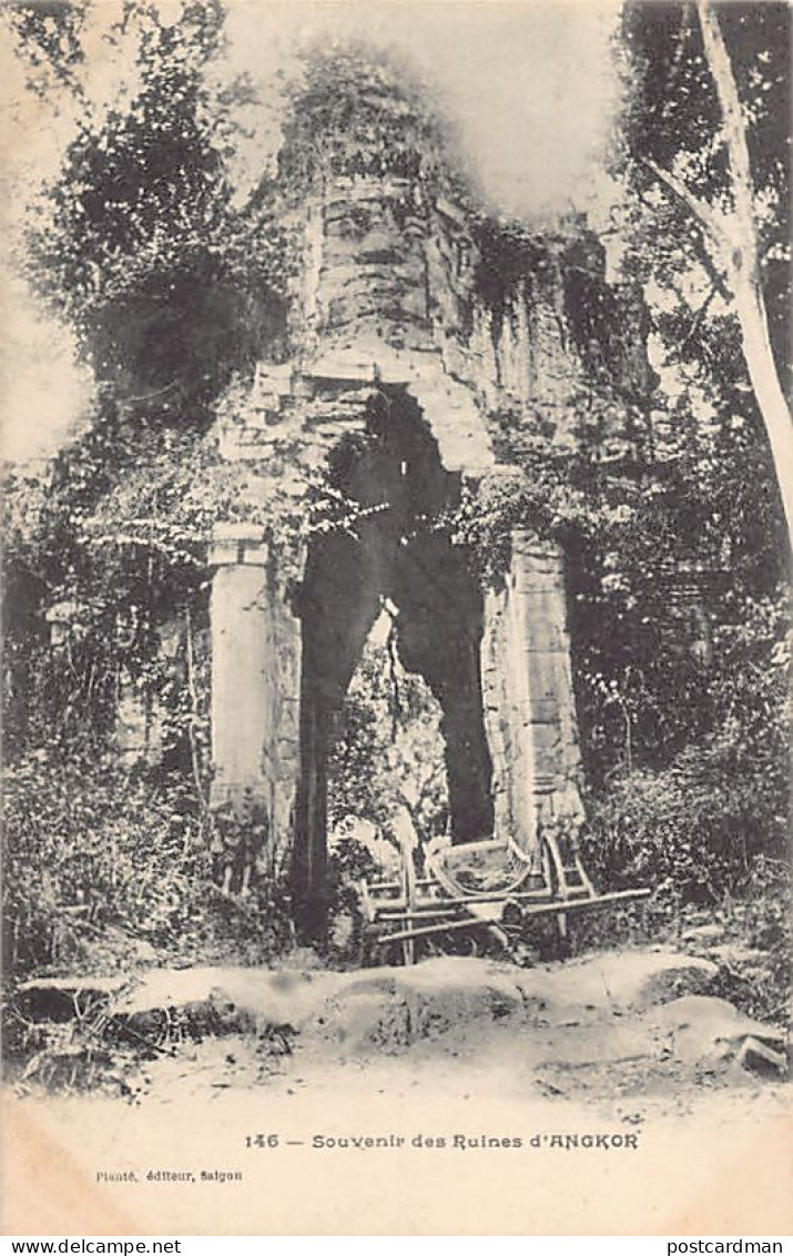 Cambodge - Souvenir Des Ruines D'Angkor - Ed. Planté 146 - Cambodge