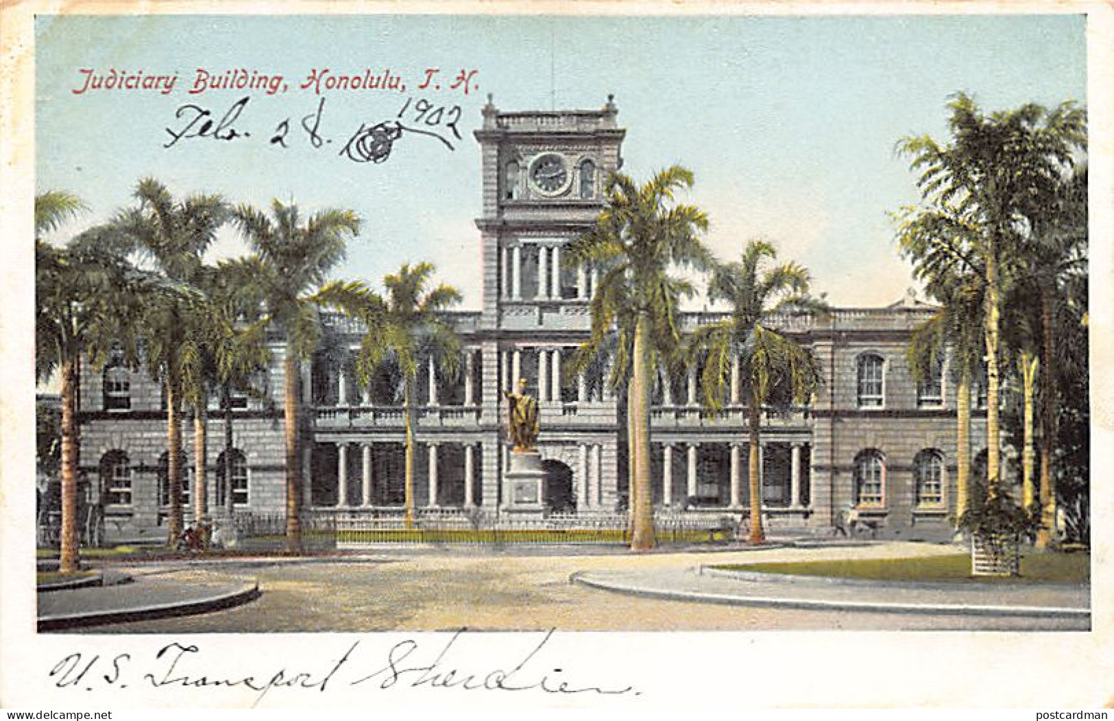 Hawaii - HONOLULU - Judiciary Building - Publ. Wall, Nichols & Co. 32 - Honolulu