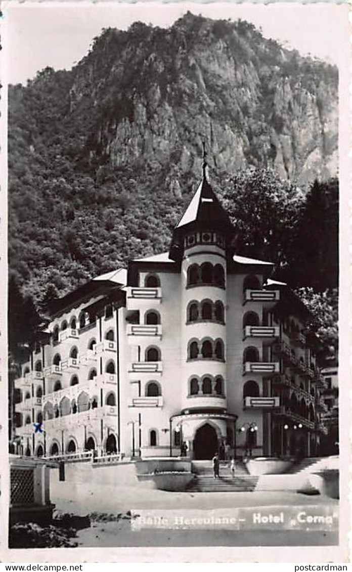 Romania - BAILE HERCULANE - Hotel Cerna - REAL PHOTO - Romania