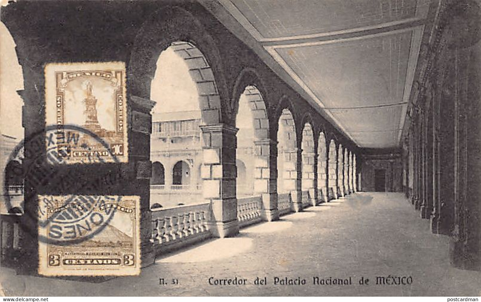 Ciudad De México - Corredor Del Palacio Nacional - Ed. Desconocido 31 - México