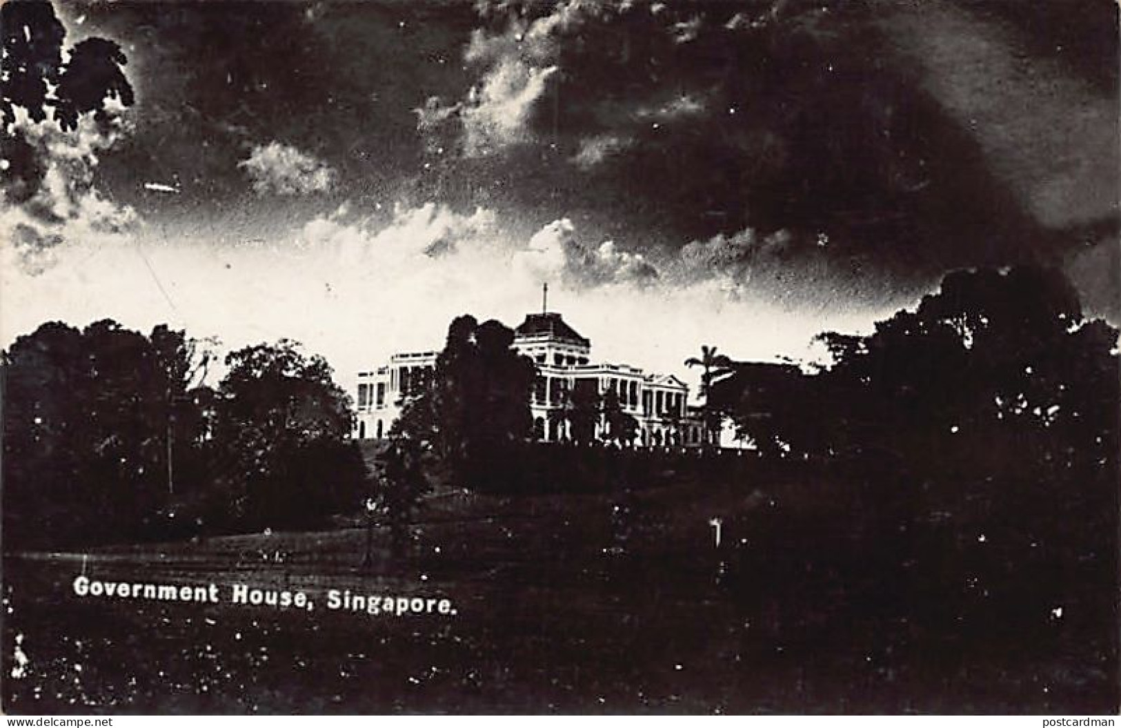 Singapore - Government House - REAL PHOTO - Singapur