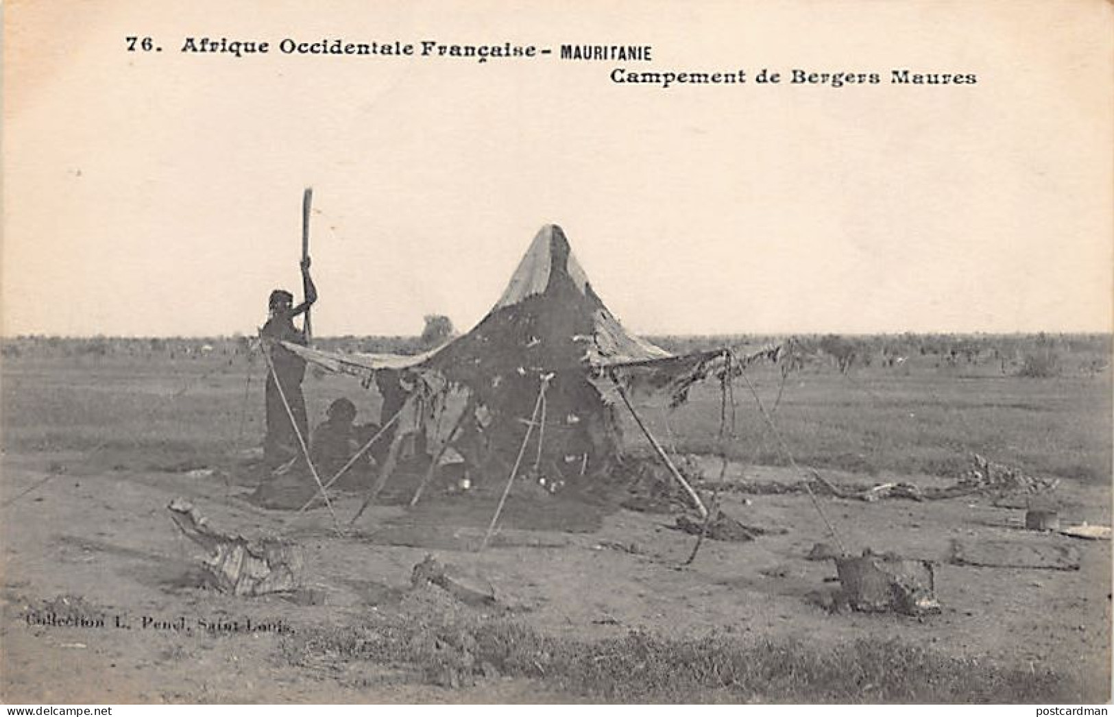 Mauritanie - Campement De Bergers Maures - Ed. Penel 76 - Mauritanië