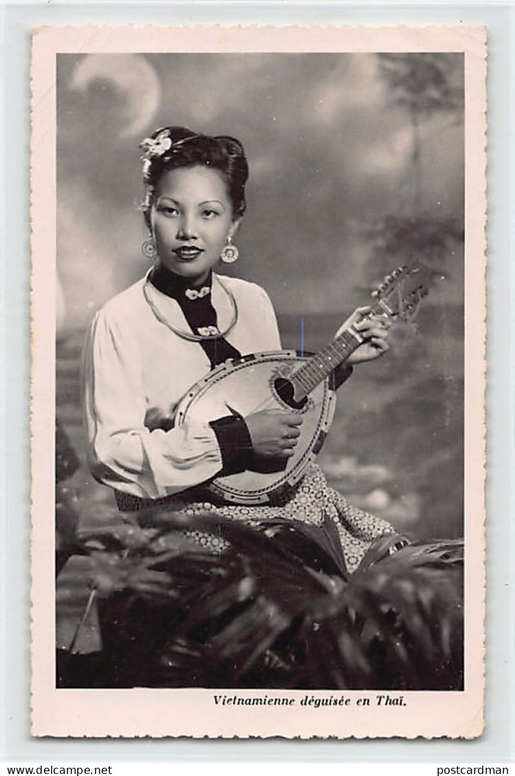 Vietnam - Femme Vietnamienne Déguisée En Thaï - CARTE PHOTO - Ed. Inconnu  - Vietnam