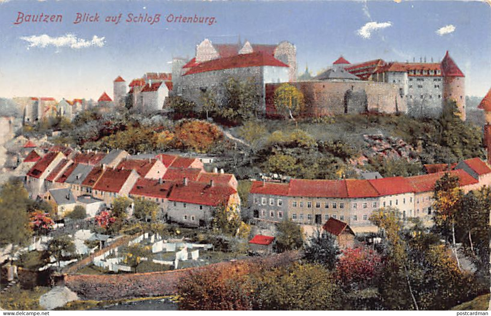 Bautzen (SN) Blick Auf Schloß Ortenburg Verlag Neue Postkartenquelle Görlitz - Bautzen