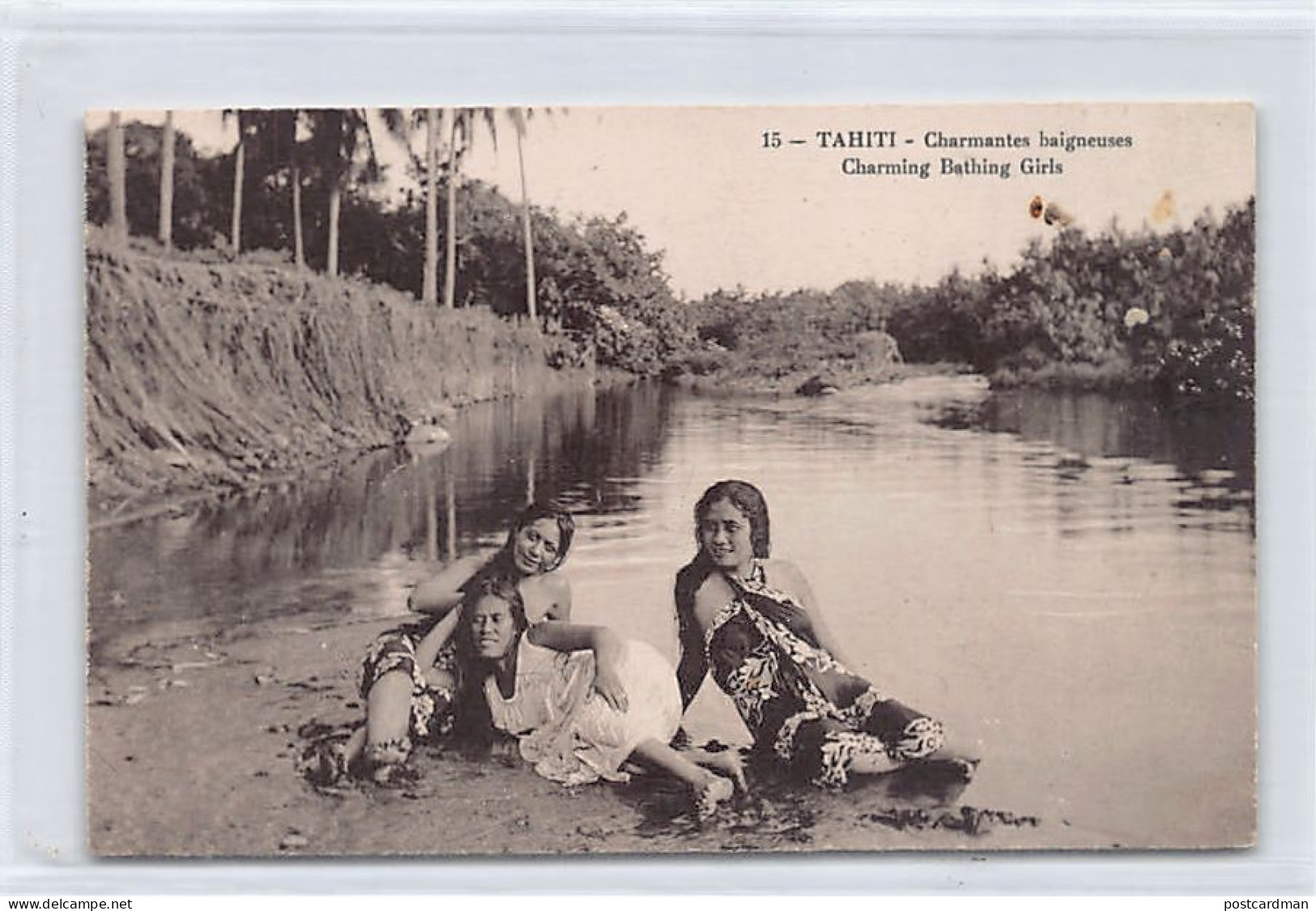 Polynésie - TAHITI - Charmantes Baigneuses - Ed. G. Sage 15 - Polynésie Française