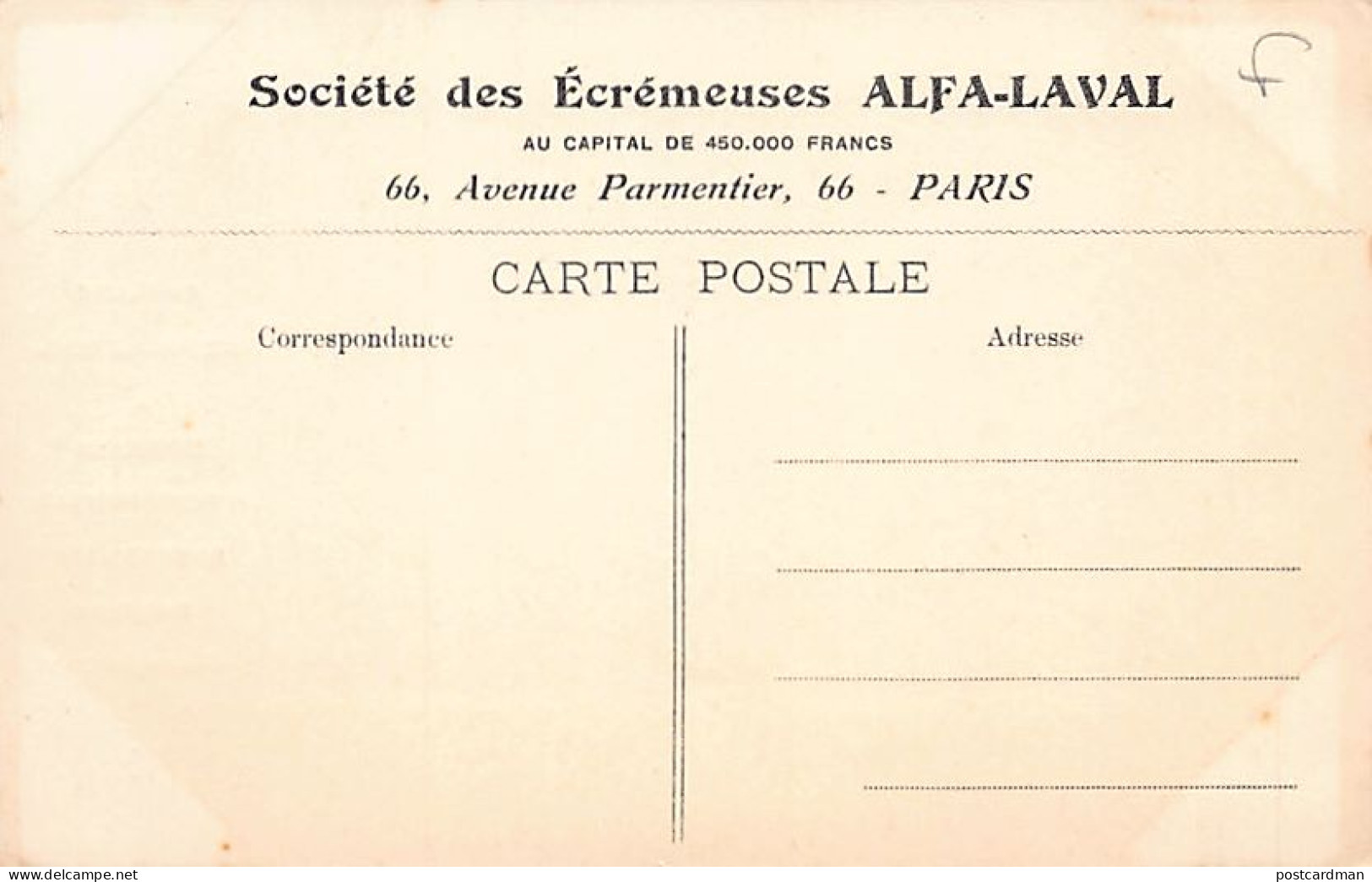 Exposition De Bruxelles 1910 - Pavillon Ecremeuses Alfa-Laval - Wereldtentoonstellingen