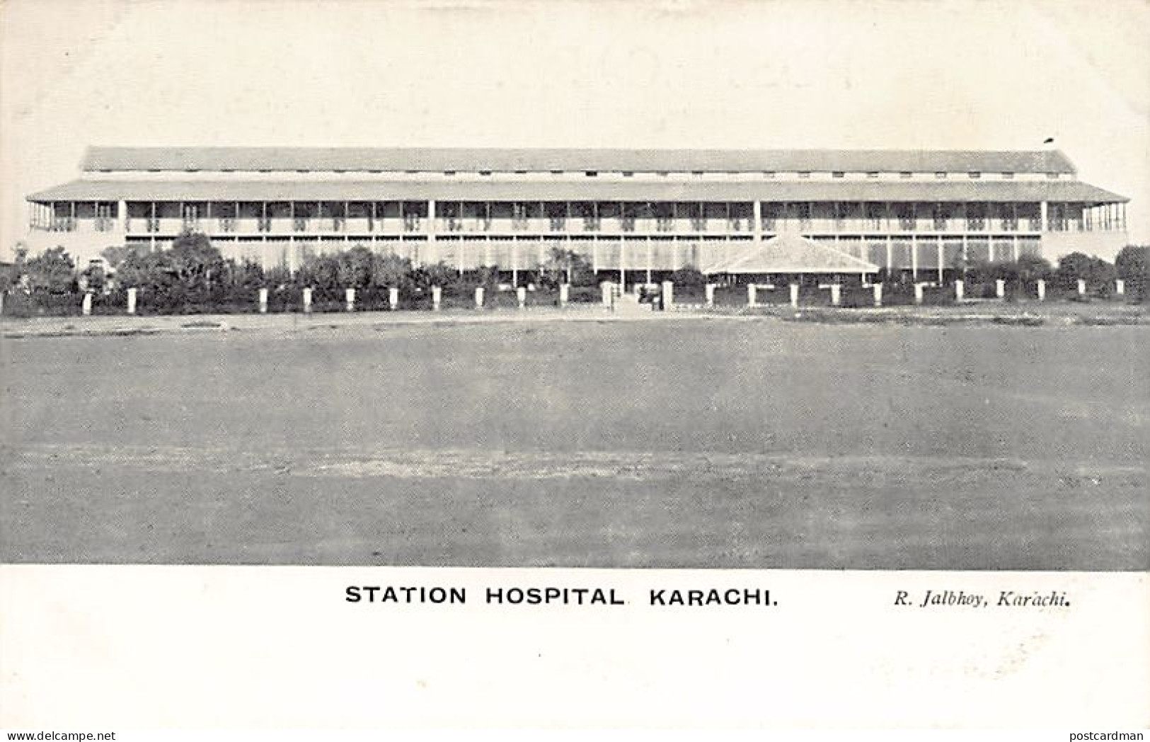 Pakistan - KARACHI - Station Hospital - Publ. R. Jalbhoy  - Pakistán