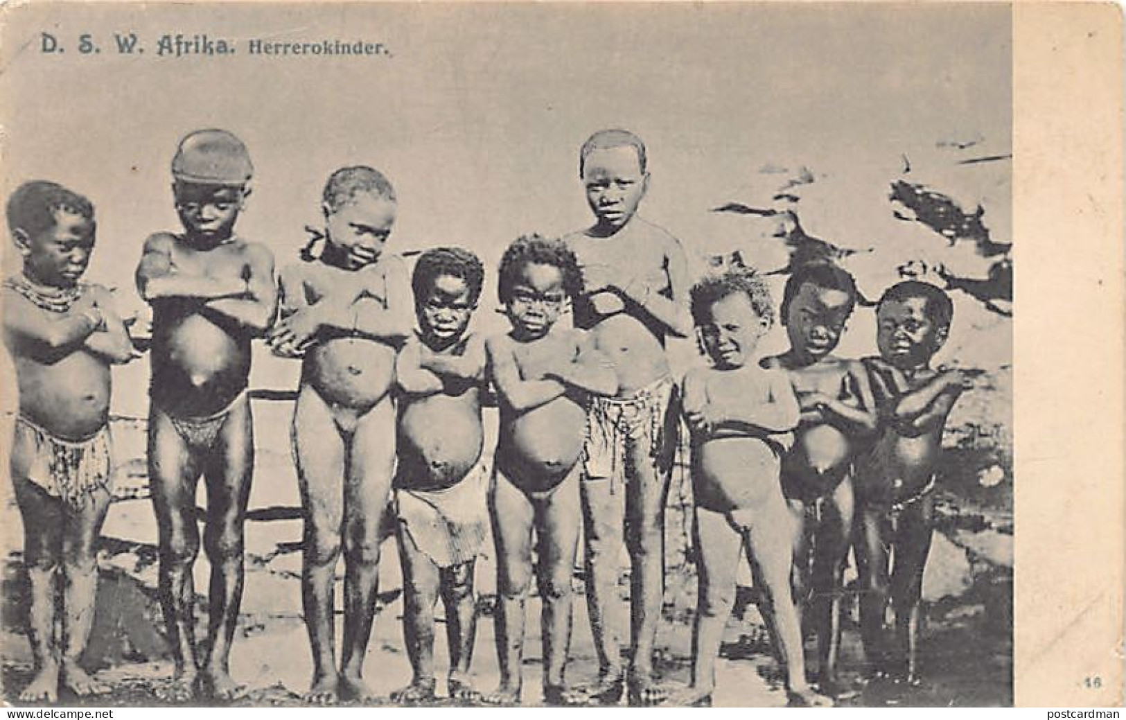 Namibia - Herero Children - Publ. Unknown  - Namibie