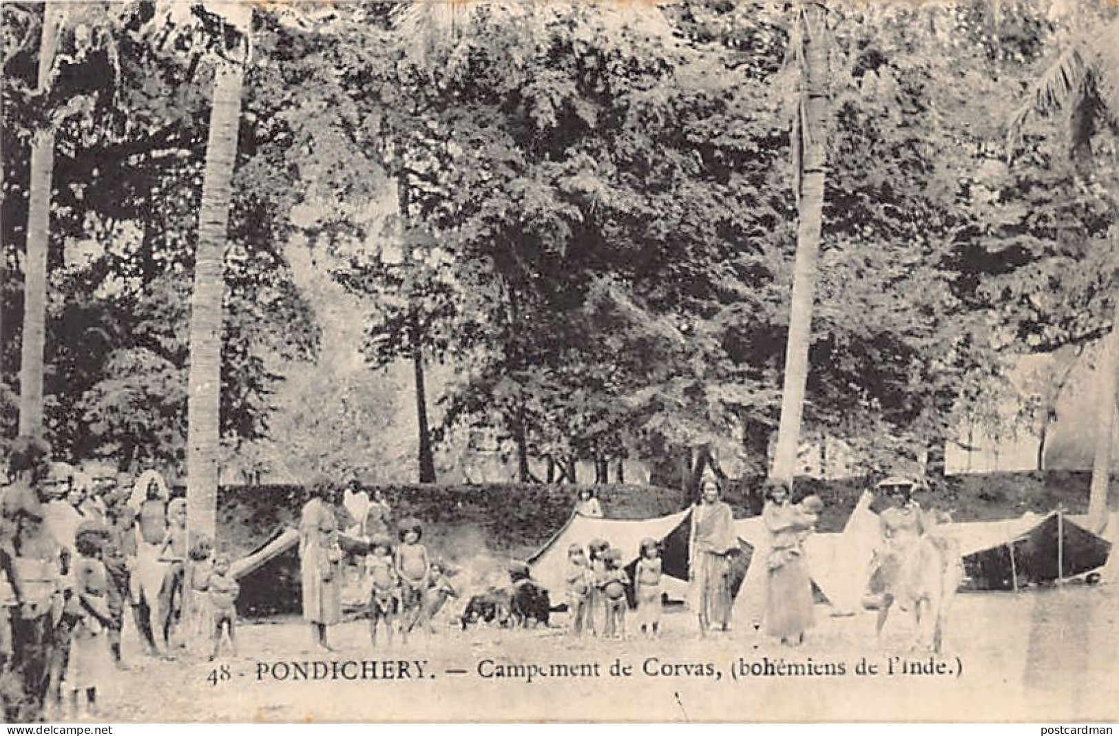 India - PUDUCHERRY Pondichéry - Corvas I.e. Indian Gypsies - Inde