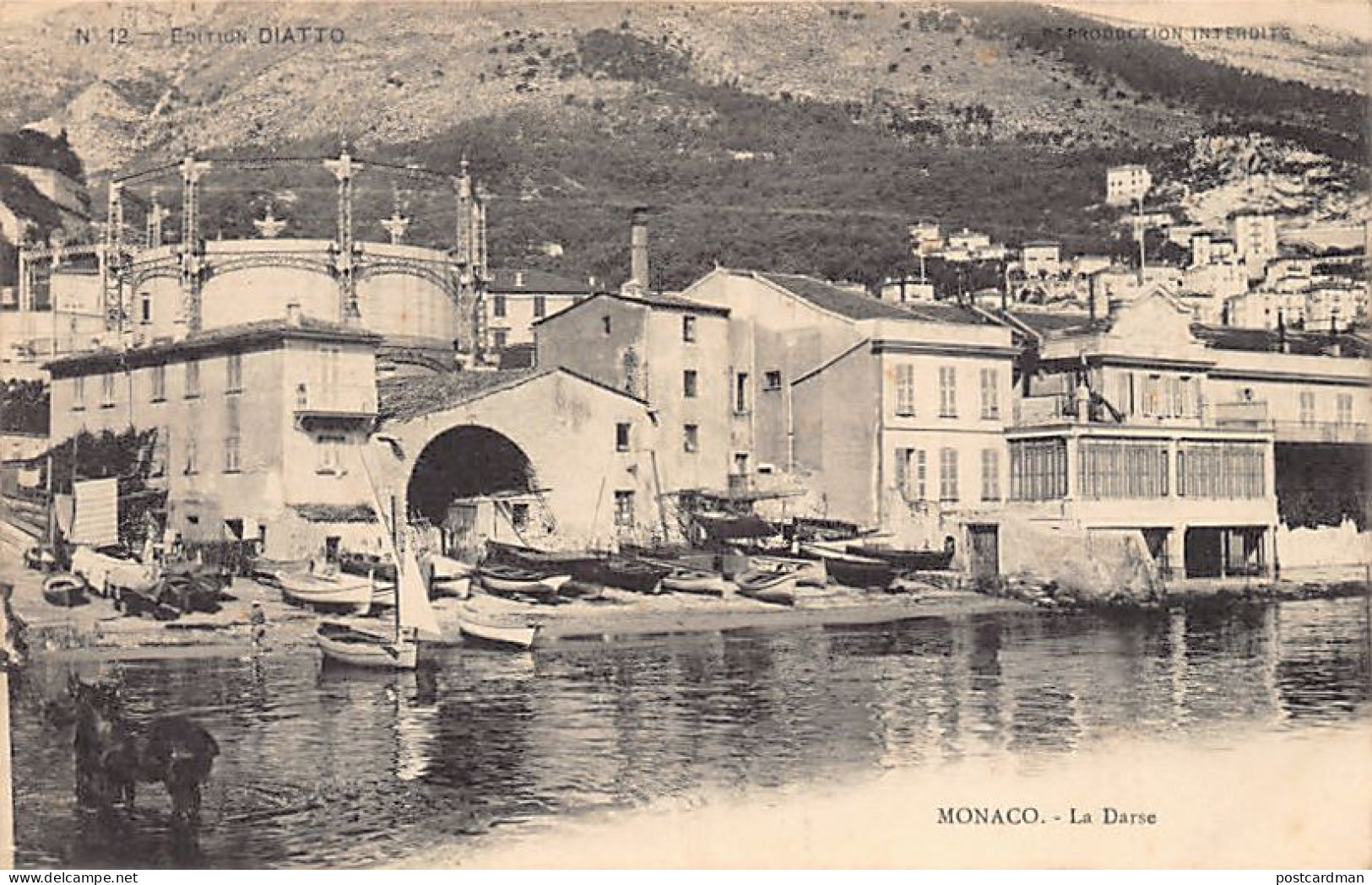 Monaco - La Darse - Ed. Diatto 12 - Port