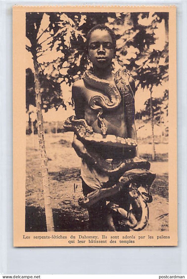 Bénin - Les Serpents Fétiches Du Dahomey - Ed. Inconnu  - Benin