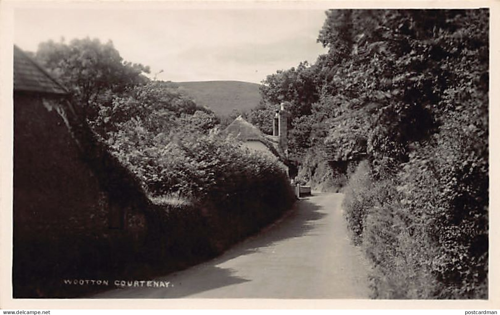 England - WOOTTON COURTENAY Somerset - REAL PHOTO - Other & Unclassified