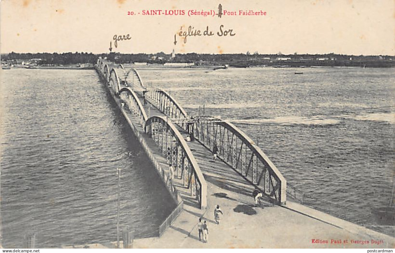 Sénégal - SAINT-LOUIS - Pont Faidherbe - Ed. Dupit 20 - Senegal