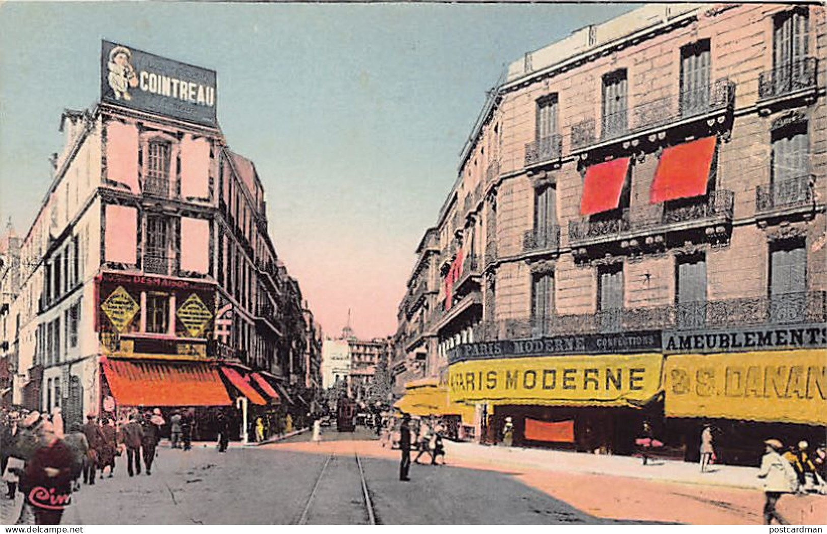 ORAN - Boulevard Georges Clémenceau - Au Paris Moderne - Ed. Combier  - Oran