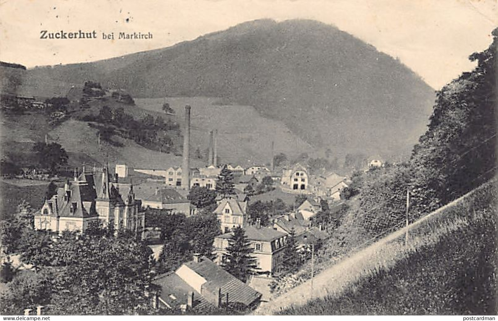 SAINTE-MARIE-AUX-MINES (68) 1916 Zuckerhut Bei Markirch - Ed. E Et R Cellarius - Sainte-Marie-aux-Mines