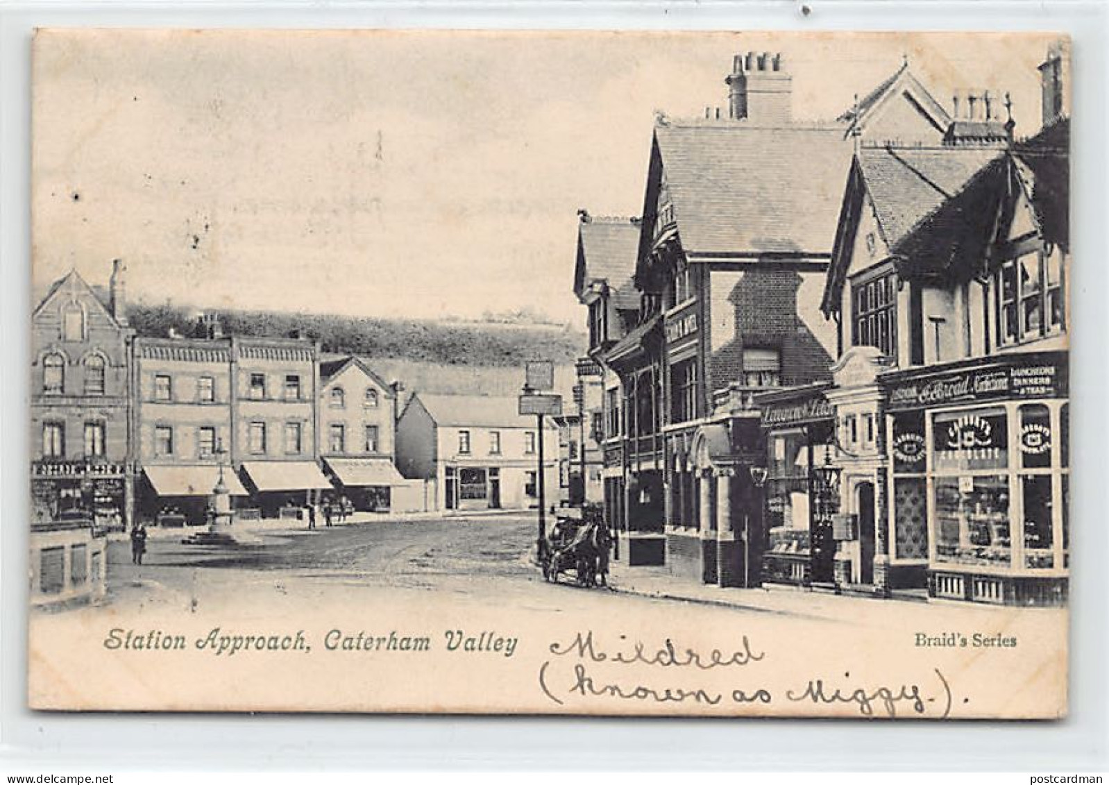 England - CATERHAM VALLEY - Station Approach - POSTCARD IS LIGHTLY UNSTICKED - Surrey