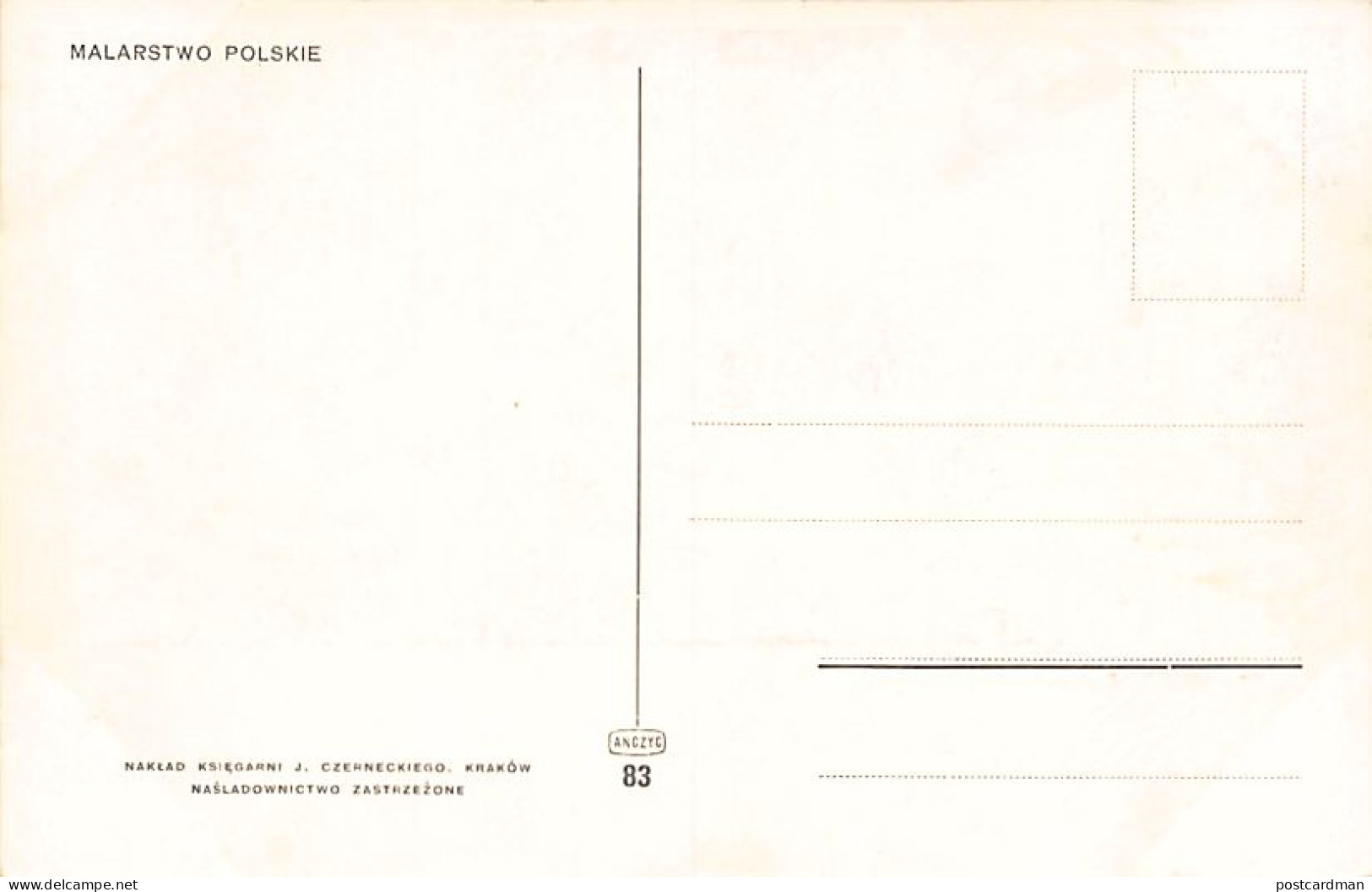 Poland - Malrstwo Polskier - H. Uziemblo - Publ. J. Czerneckiego 83 - Polen