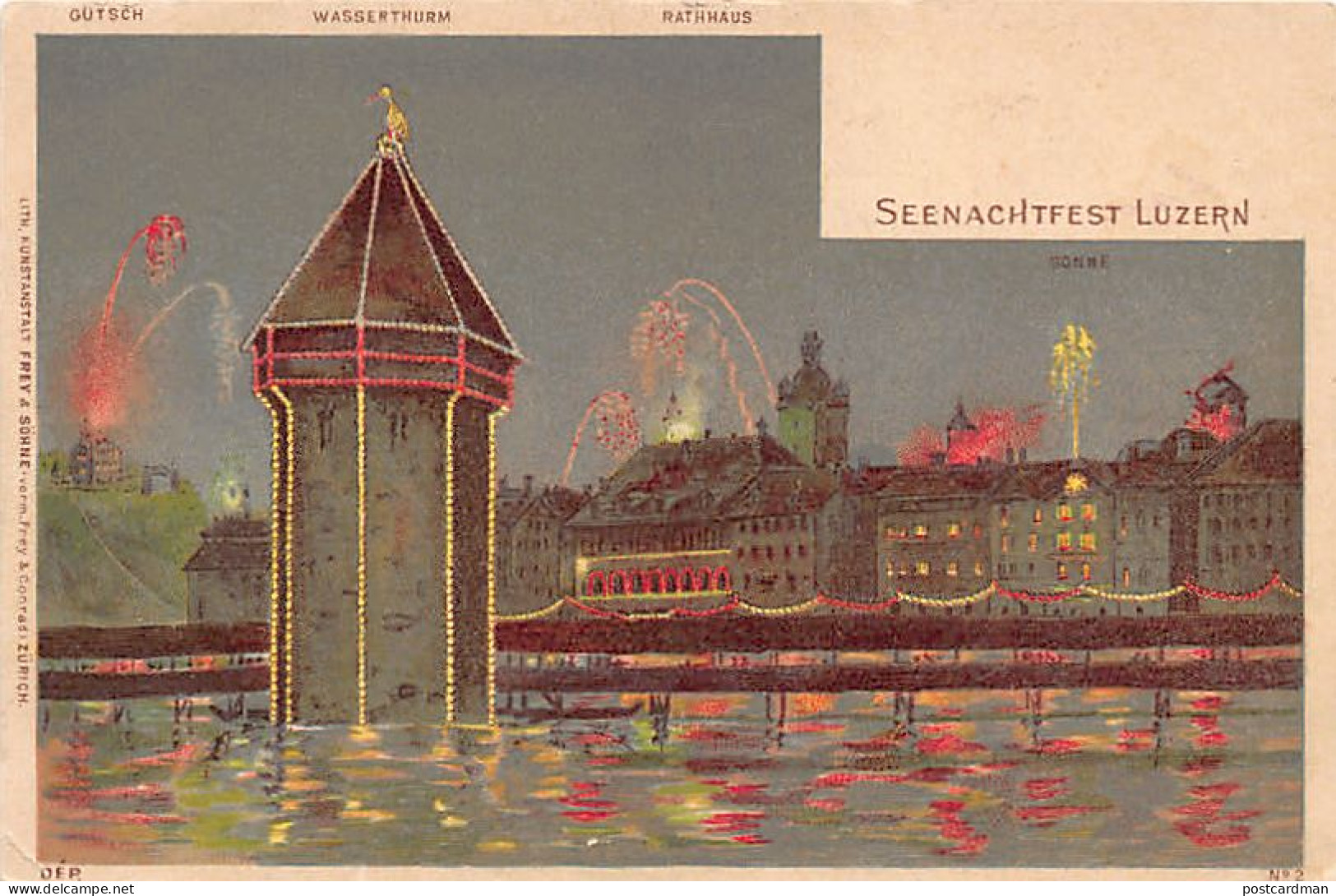 LUZERN - Seenachtfest - Verlag Frey  - Lucerne