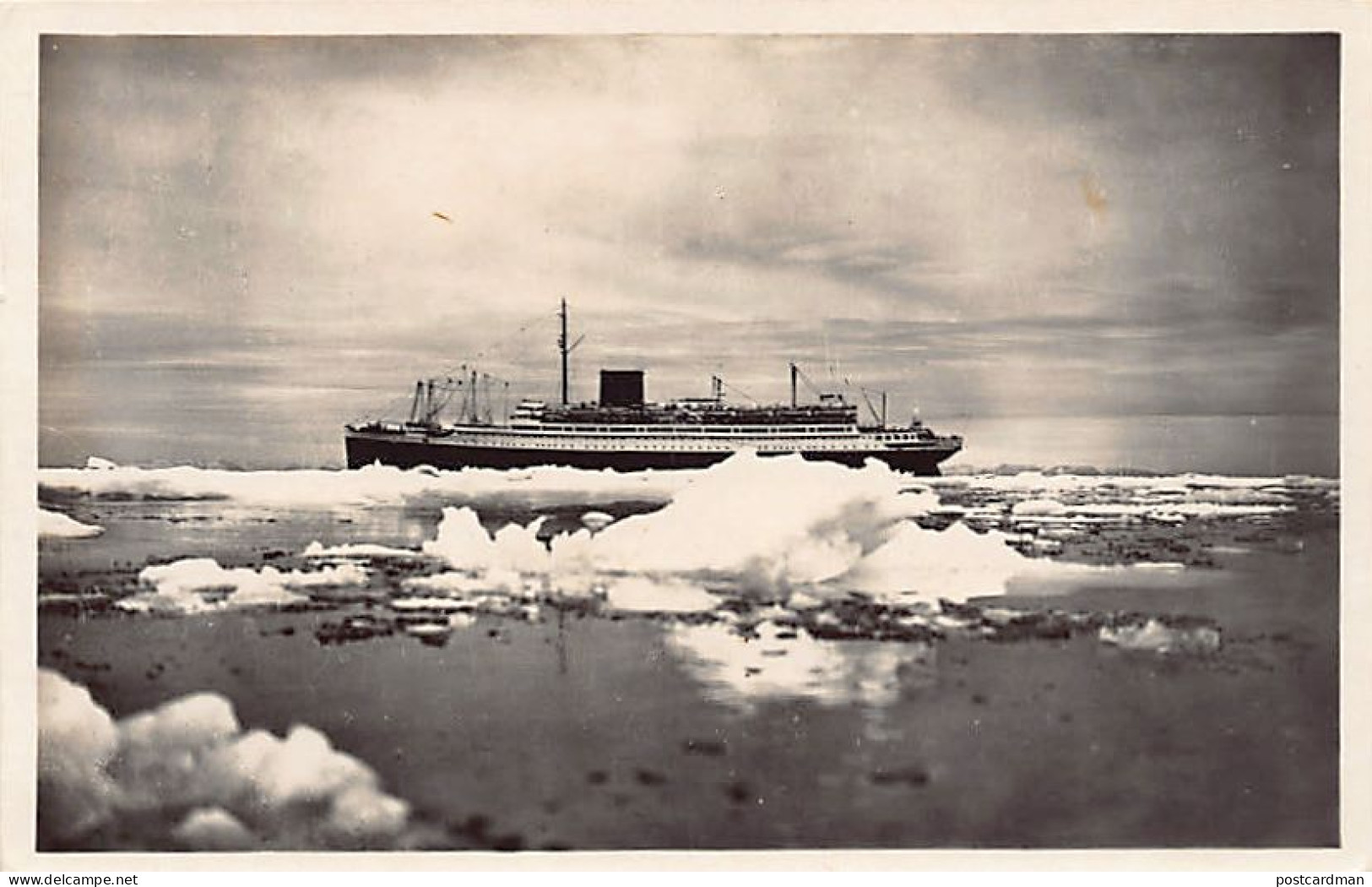 Norway - MAGDALENA BAY Svalbard - Paquebot Lafayette On The Floe - Publ. La Cigogne 75 - Norvège