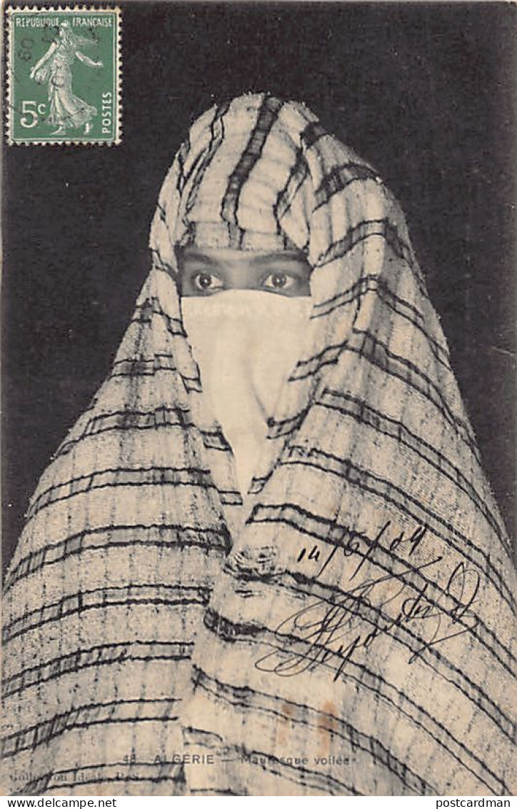 Algérie - Mauresque Voilée - Ed. Collection Idéale P.S. 48 - Mujeres