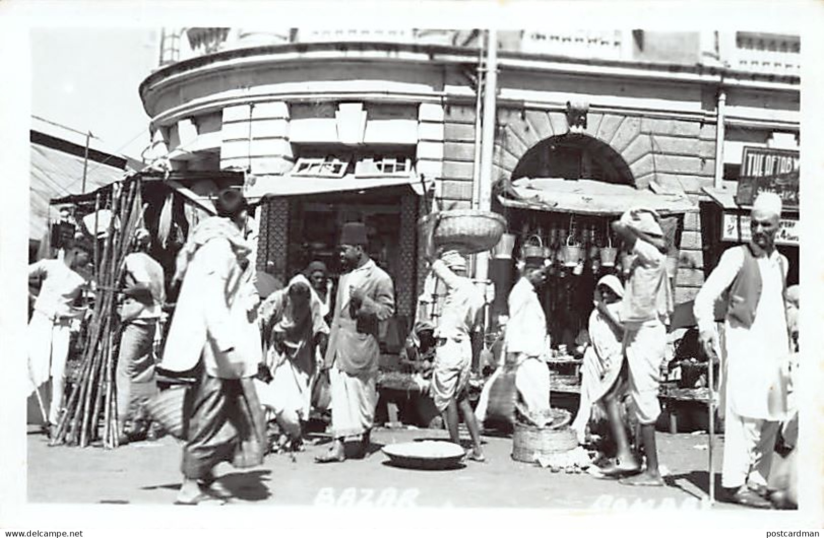 India - MUMBAI Bombay - Bazaar - REAL PHOTO - Indien