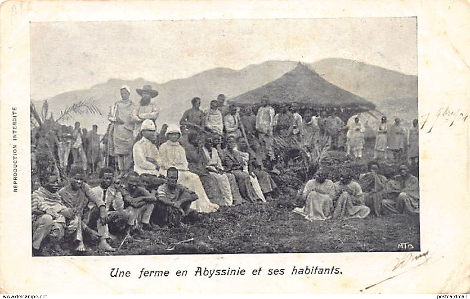 Ethiopia - A Farm And Its Inhabitants In Abyssinia - Unknown Publisher - Ethiopia