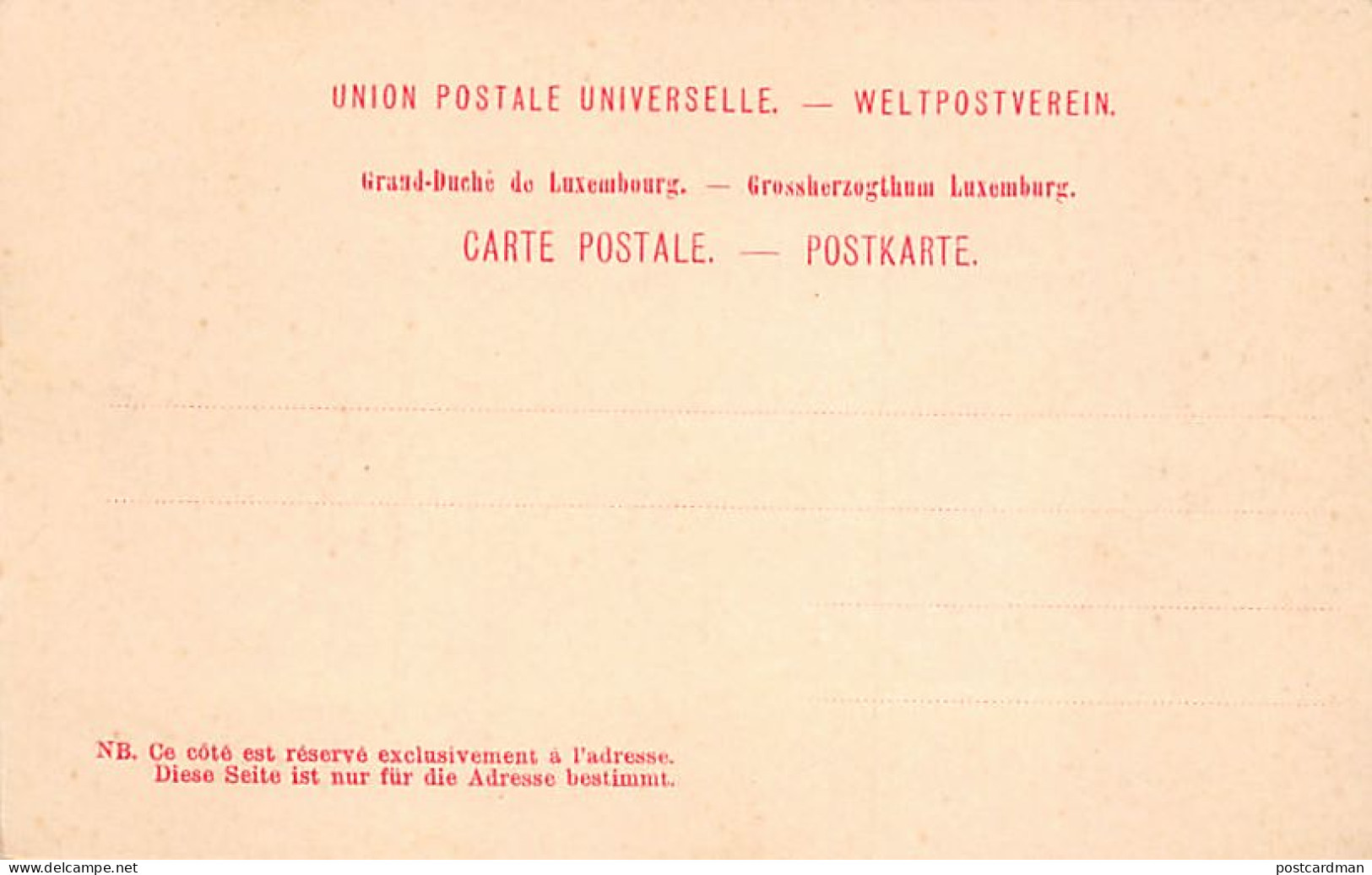 LUXEMBOURG-VILLE - Grand Duc Adolphe - Jubilé De 1897 - Ed. Charles Bernhoeft  - Luxembourg - Ville
