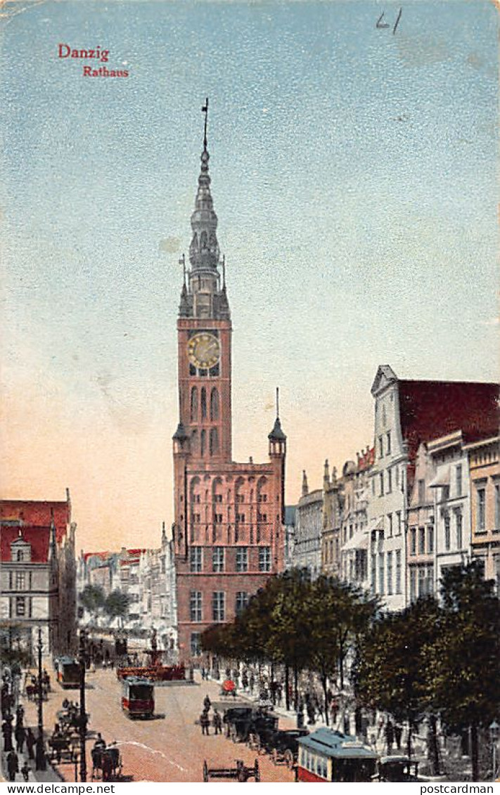 Poland - GDAŃSK Danzig - Rathaus  - Polen