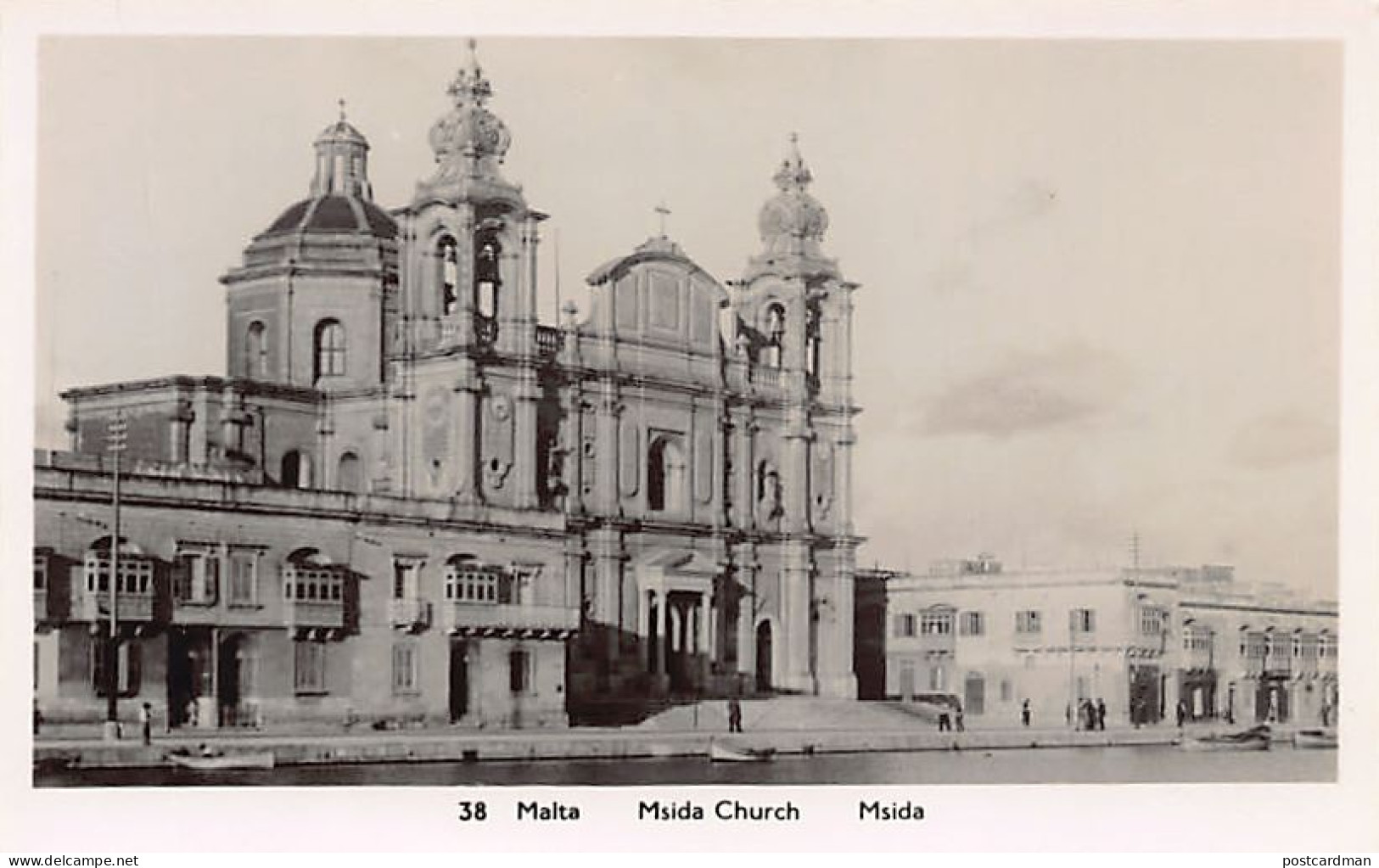 Malta - MSIDA - Parish Church - Publ. Unknown 38 - Malte