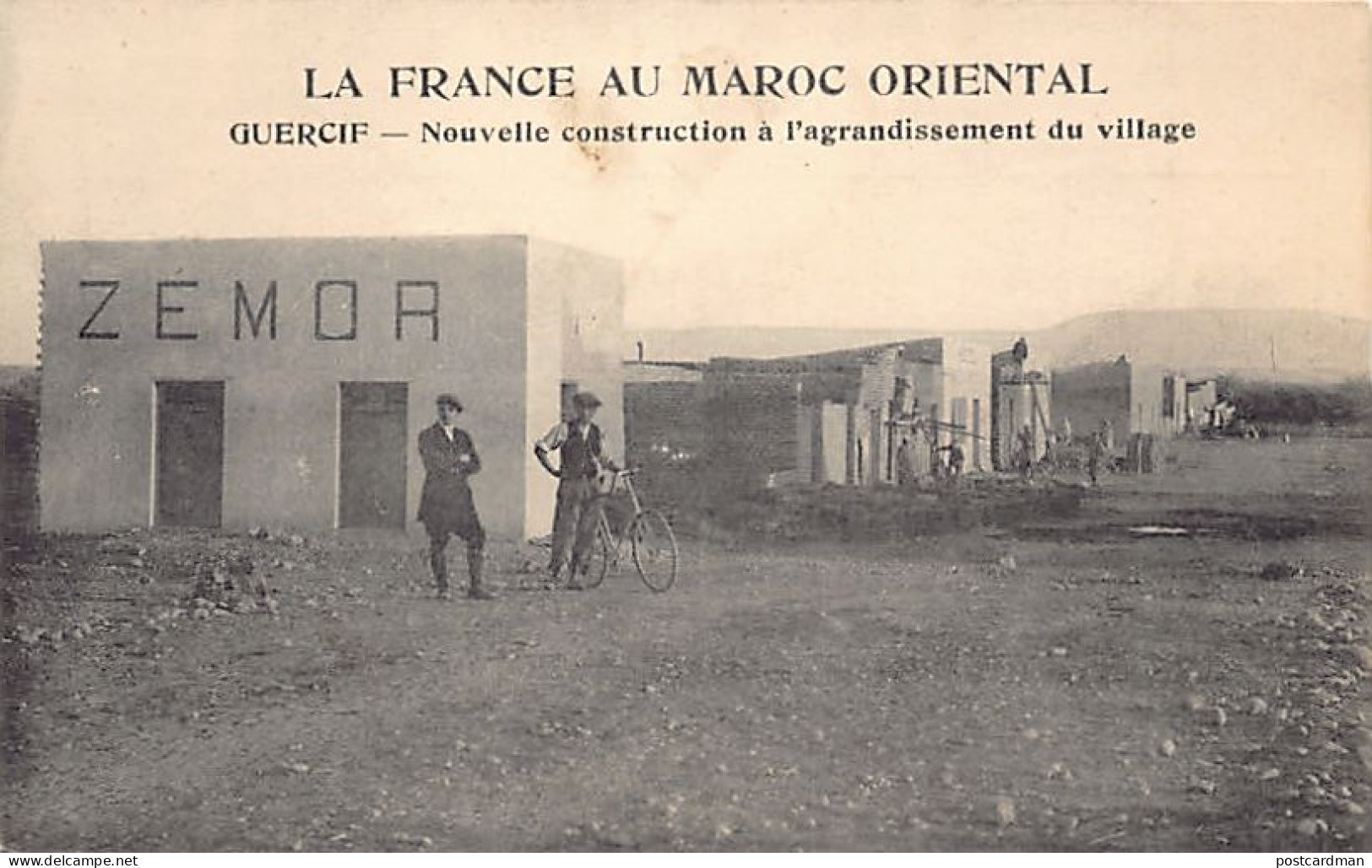 La France Au Maroc Oriental - GUERCIF - Magasin Zemor - Nouvelle Construction à L'agrandissement Du Village - Ed. N. Bou - Andere & Zonder Classificatie