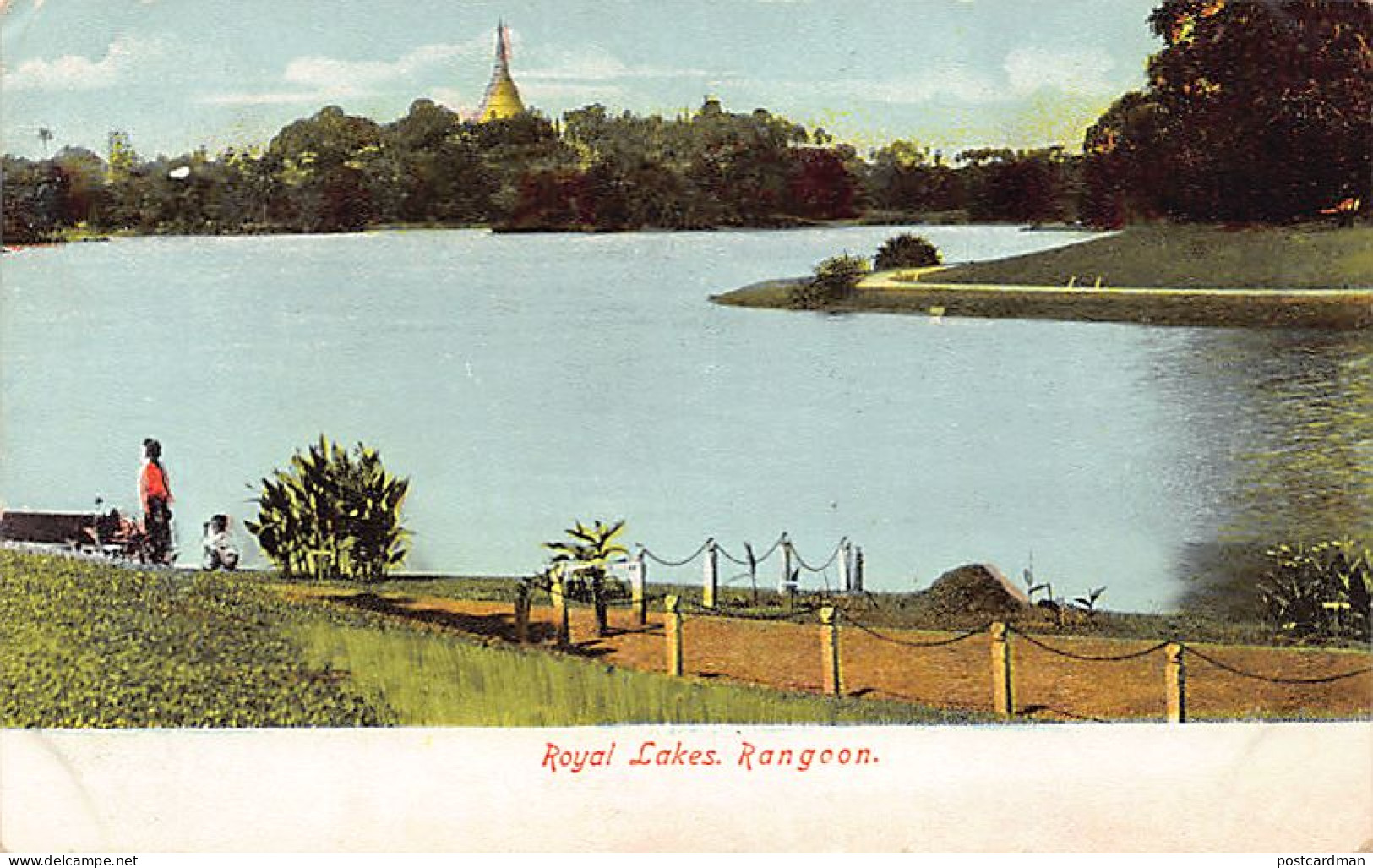 MYANMAR Burma - RANGOON Yangon - Royal Lakes - Publ. D. A. Ahuja 8 - Myanmar (Birma)