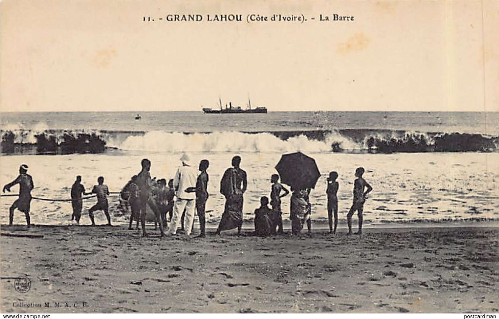 Côte D'Ivoire - GRAND LAHOU - La Barre - Ed. M.M.A.C.B. 11 - Ivory Coast