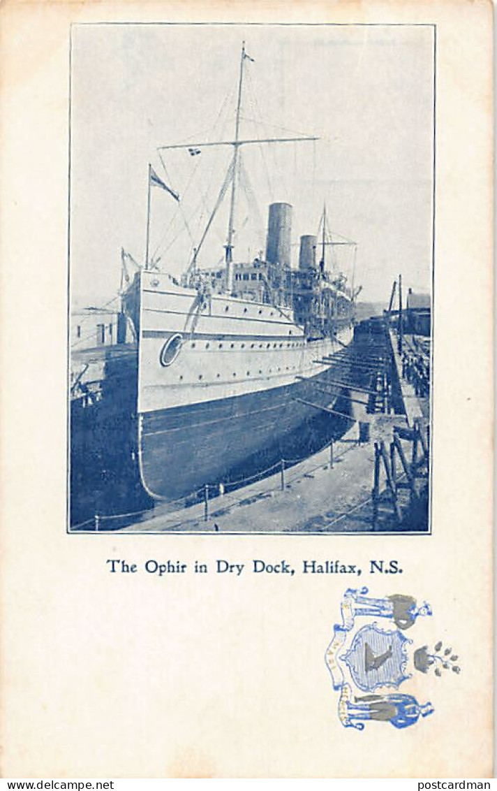 Canada - HALIFAX (NS) The Ophir In Dry Dock - Halifax