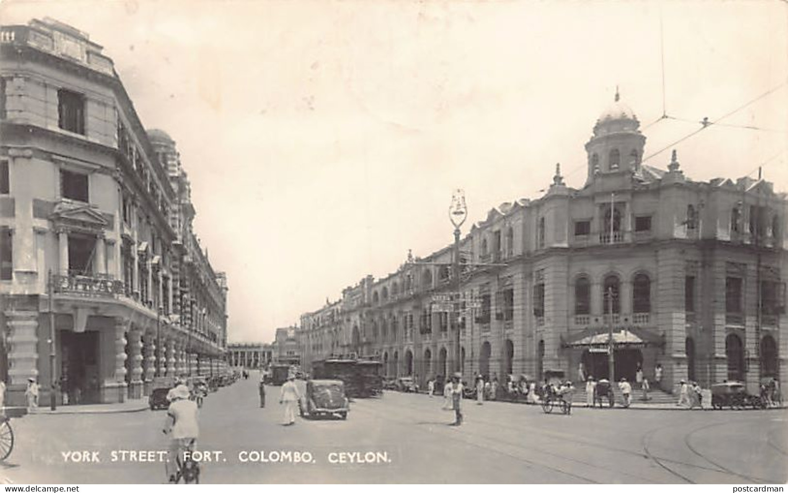 Sri-Lanka - COLOMBO - York Street, Fort - Publ. Plâté Ltd. 10 - Sri Lanka (Ceilán)