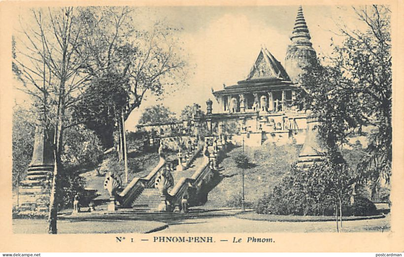 Cambodge - PHNOM PENH - Le Pnom - Ed. Planté 1 - Camboya