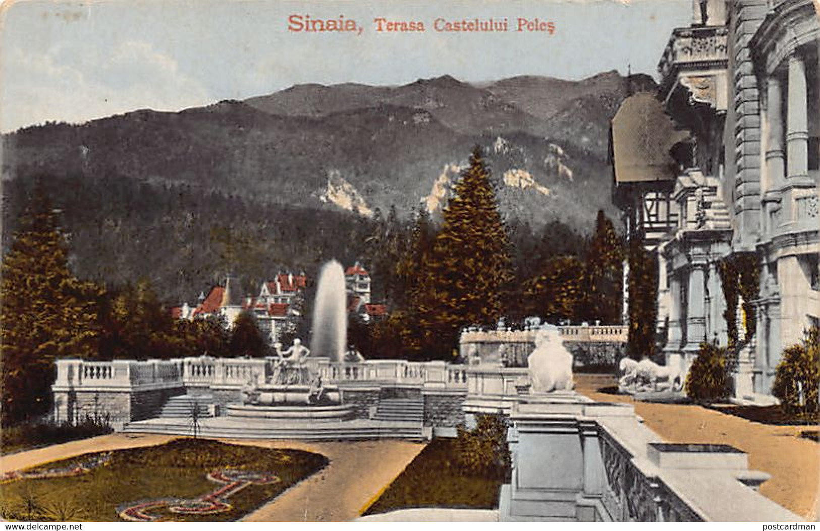 Romania - SINAIA - Terasa Castelului Peles - Ed. Maier & Stern 3865 - Rumänien