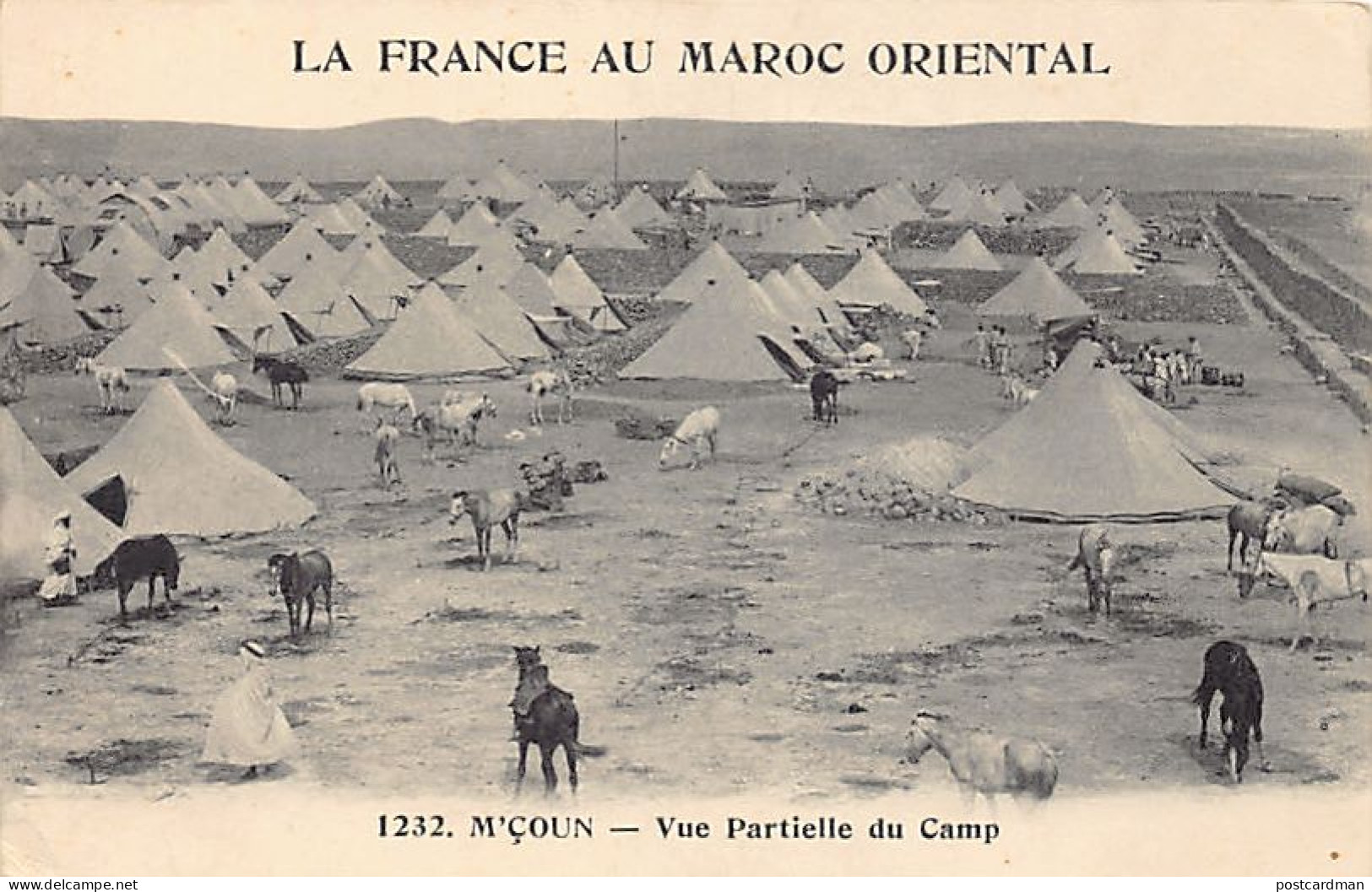M'COUN - Vue Partielle Du Camp - Ed. Boumendil 1232 - Other & Unclassified