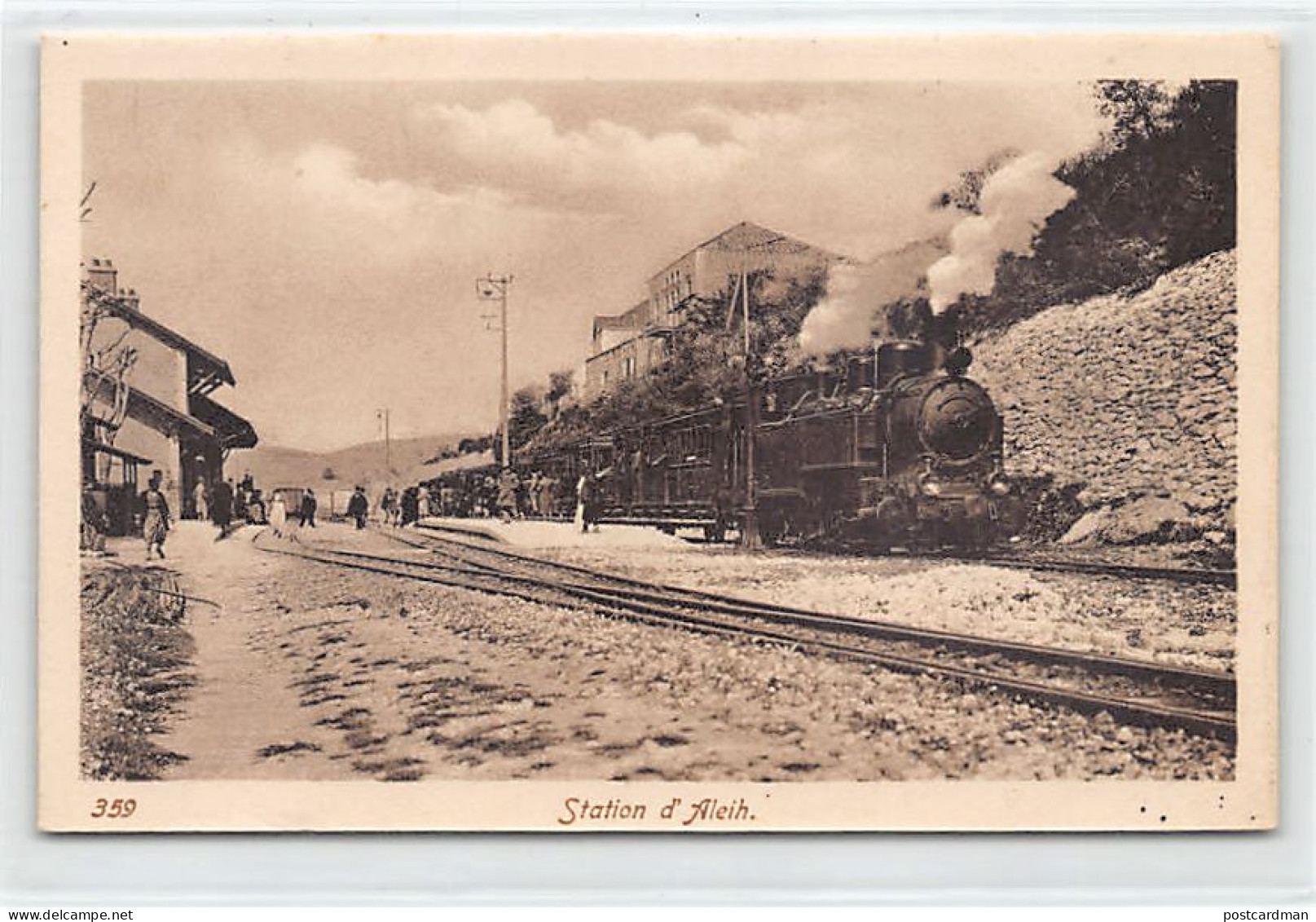 Liban - ALEY - Station D'Aleih - Ed. Sarrafian Bros. 359 - Libanon