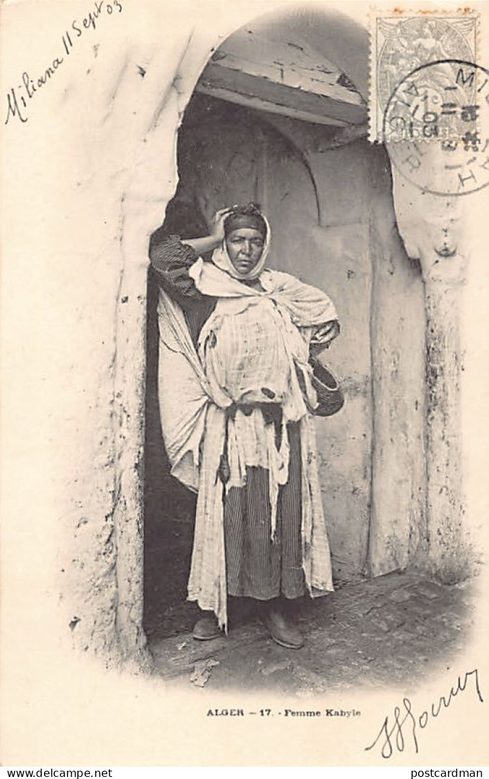 Algérie - Femme Kabyle à Alger - Ed. Collection Idéale P.S. 17 - Women