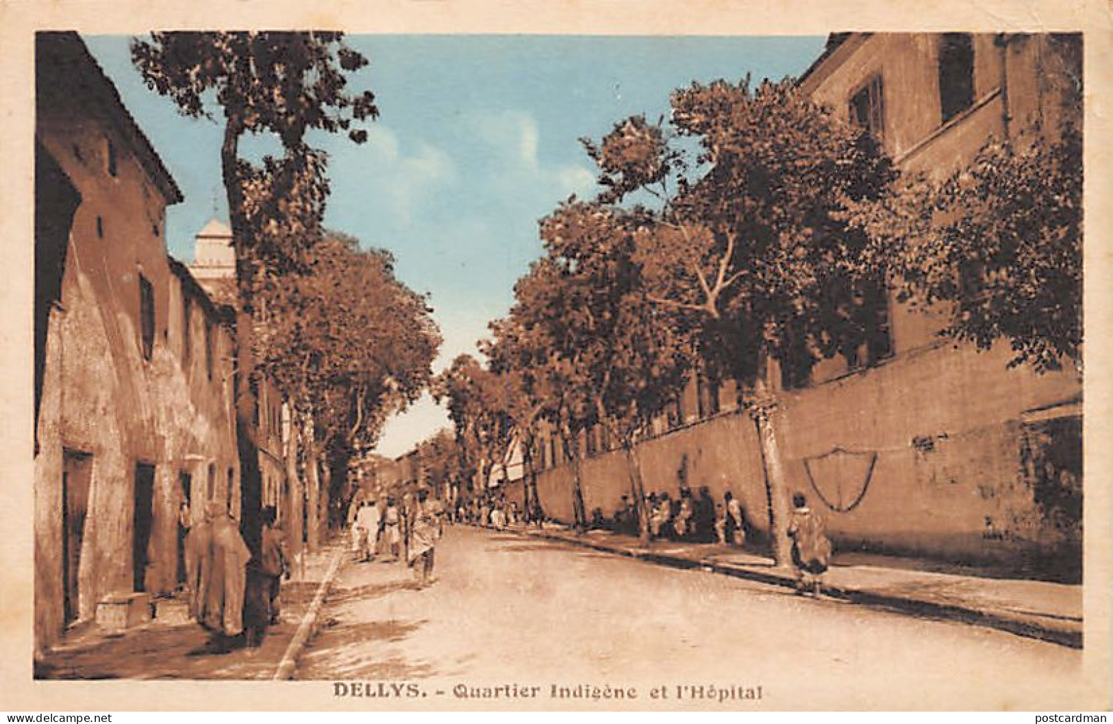 DELLYS - Quartier Indigène Et L'hôpital - Other & Unclassified