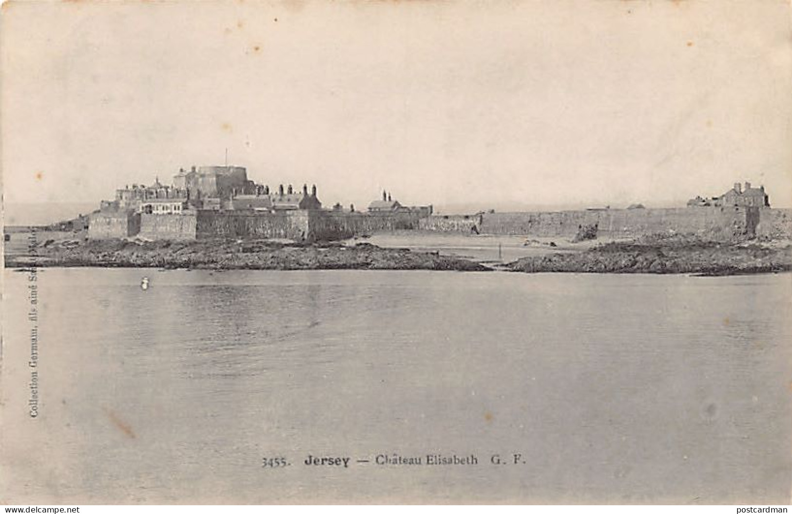Jersey - Château Elisabeth - Publ. Germain Fils Aîné G.F. 3455 - Sonstige & Ohne Zuordnung