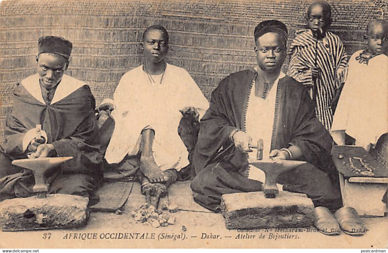 Sénégal - DAKAR - Atelier De Bijoutier - Ed. Metharam Frères Et Cie. 37 - Senegal