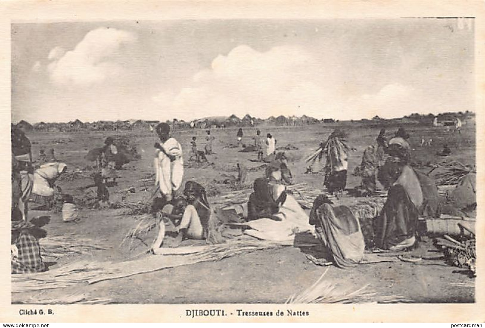 DJIBOUTI - Tresseuses De Nattes - Ed. G.B.  - Djibouti
