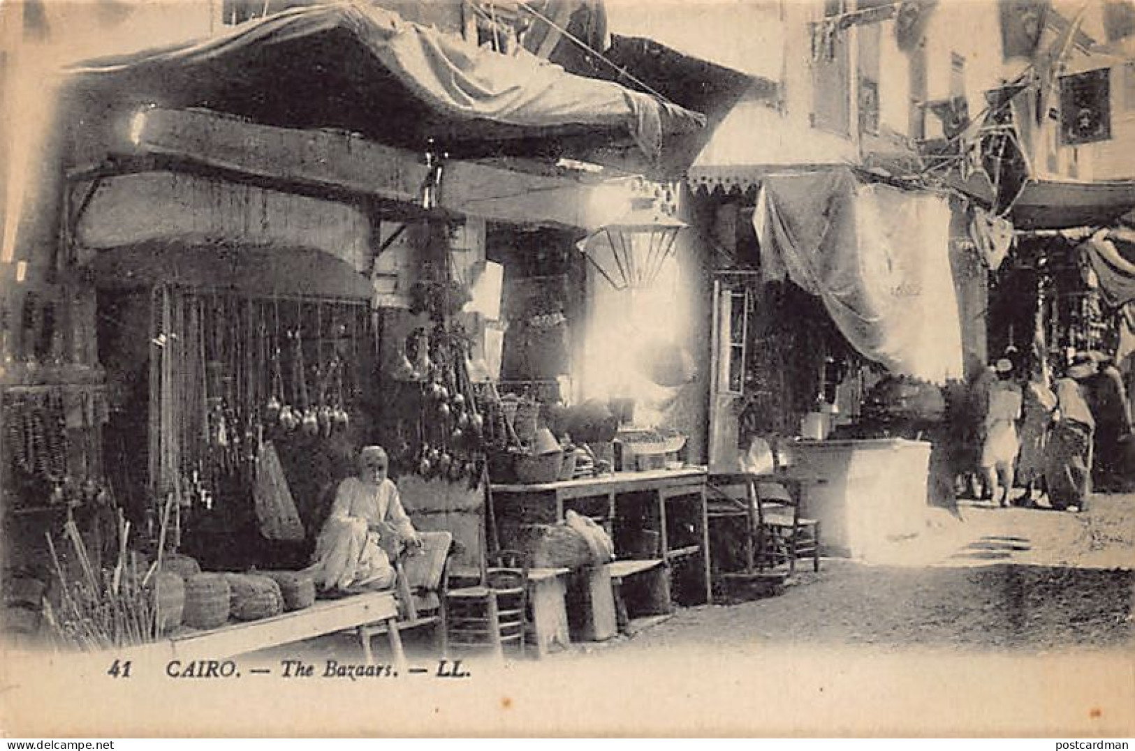 Egypt - CAIRO - The Bazaars - Publ. LL Levy 41 - El Cairo