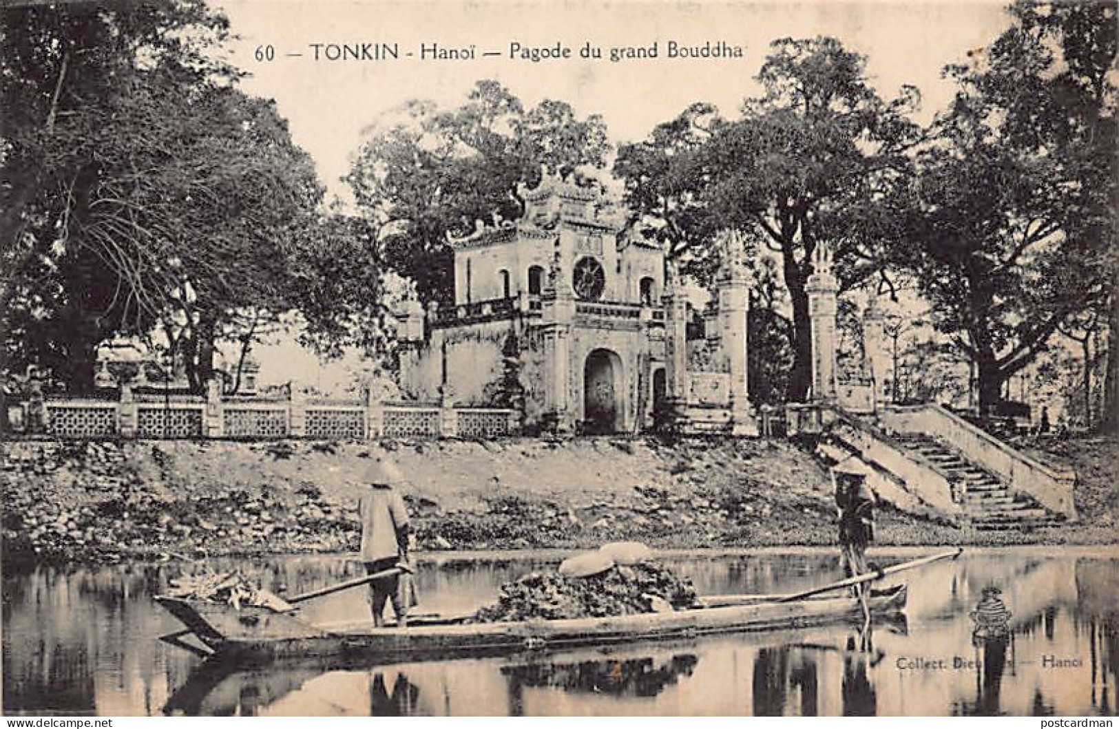 Viet-Nam - HANOÏ - Pagode Du Grand Bouddha - Ed. P. Dieulefils 60 - Vietnam